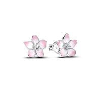 Pandora Boucles d'oreilles pour femme Fleur de cerisier Argent sterling 925 294370C01 Taille unique