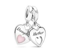 Charm PANDORA Pendant Double Cœurs Separables