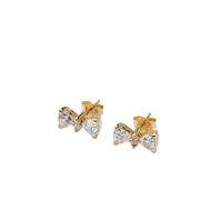 Pandora - Boucles d'oreilles puces scintillant - Femme - Accessoires - Jaune - Taille: ONE Size