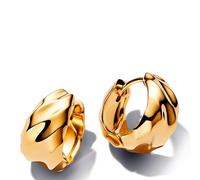 Pandora Boucles d'oreilles Wavy Hoop Earrings 263874C00