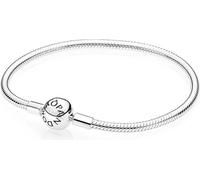 PANDORA Bracelet 590728 Lisse fermoir boule argent sterling 17
