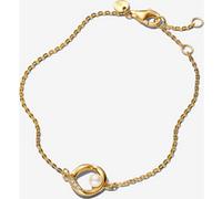 Pandora Bracelet Cercle Pavé de Forme Organique & Perle de Culture d'Eau Douce Traitée - Sz. 16 cm 16 cm