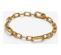 Pandora 563829C00 Bracelet pour femme Doré mat 563829C00-, 563829C00-3, Argent sterling, Pas de gemme