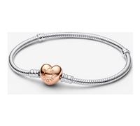 Pandora Bracelet Chaîne Cœur & Serpent 16 cm