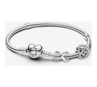 Pandora Bracelet Composé Infini Forever & Always et Cœurs one size
