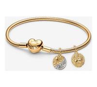 Pandora Bracelet Composé Médaillons Soleil, Lune et Lion one size