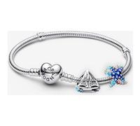 Pandora Bracelet Composé Voilier & Étoile de Mer Colorée one size