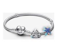 Pandora Bracelet Composé Voilier & Étoile de Mer Colorée one size