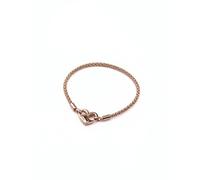 Pandora - Bracelet Cœur en Or Rose - Femme - Accessoires - Gris - Taille: ONE Size