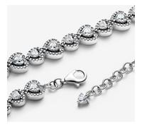 Pandora Bracelet Cœurs Halo 18 cm