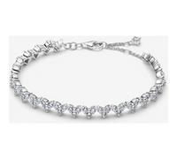 Pandora Bracelet Cœurs Trios de Pierres 20 cm