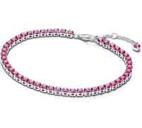 Pandora bracelet de tennis cristaux roses argent 591469C04-18 cm