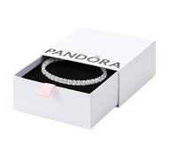 PANDORA Bracelet de tennis pour femme 593539C01 Argent sterling Oxyde de zirconium 20 cm