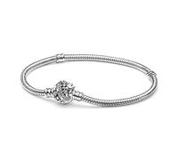 Bracelet Disney Maille Serpent Fermoir Fée Clochette - Pandora Moments Argent Argent 18 cm
