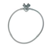Pandora Bracelet Disney Minnie en argent avec zircones cubiques transparentes, 21