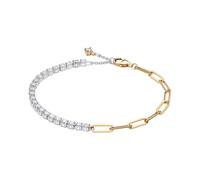 PANDORA Bracelet Femme Bicolore Maillons & Bande Tennis 564821C01