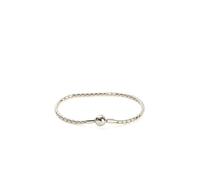 Pandora - Bracelet jonc à fermoir rond et aile - Femme - Accessoires - Gris - Taille: ONE Size