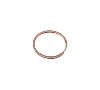 Pandora - Bracelet jonc Signature I-D Pavé - unisex - Accessoires - Rose - Taille: S