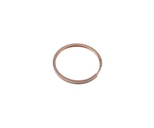 Pandora - Bracelet jonc Signature I-D Pavé - unisex - Accessoires - Rose - Taille: S
