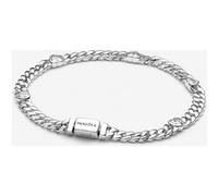 Pandora Bracelet Maille Cubaine Cœur 20 cm