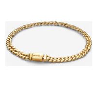 PANDORA Timeless 564367C00-16 Bracelet à chaîne Cuban en alliage plaqué or 14 carats Taille : 16 cm