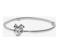Pandora Bracelet Maille Serpent Fermoir Disney Pandora Moments Pavé Minnie 17 cm