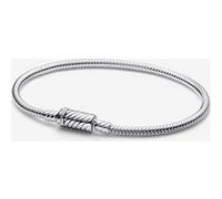 Pandora Moments Bracelet maille serpent en argent sterling avec fermoir magnétique, 21