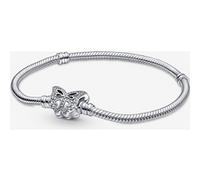 Pandora Bracelet Maille Serpent Fermoir Papillon 19 cm