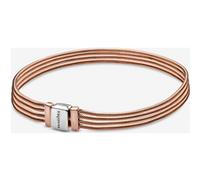 Pandora Bracelet Maille Serpent Multi-Rangs Pandora Reflexions