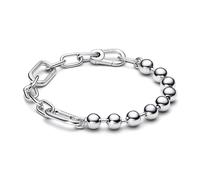 Bracelet Chaîne Sphère Métallique et Link Argent Pandora ME Argent Argent 16 cm