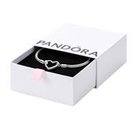 Pandora Bracelet Moments 599539C00-17 maille serpent argent 925 fermoir cœur 17 cm