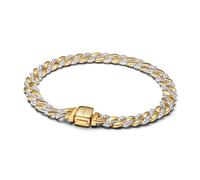 PANDORA Bracelet pour femme bicolore pavé 564229C01