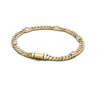 PANDORA Bracelet pour femme doré avec cœur en oxyde de zirconium 564226C01