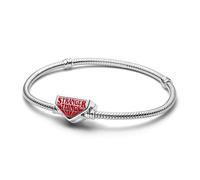 PANDORA Bracelet pour Femme en Argent 925 Stranger Things 593572C01, 20 cm, Argent Sterling, Pas de gemme