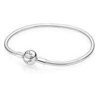 PANDORA Bracelet pour femme en argent avec fermoir à boule 594595C00, 17cm, Argent sterling, Pas de pierre précieuse