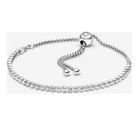 Pandora Bracelet Rivière Coulissant Scintillant Argent Massif 23 cm