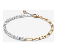 Pandora Bracelet Rivière et Links Bimatière 20 cm