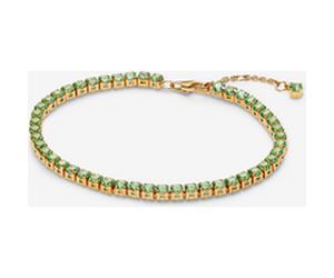 Pandora Bracelet Rivière Vert Scintillant 20 cm