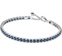 Pandora Bracelet Tennis Femme Cristaux bleus étincelants Argent 591469C02-18 cm