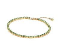 Pandora Bracelet Tennis Femme Vert Clair Doré 561469C02, 561469C02-20, Argent sterling, Pas de gemme
