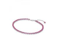 Pandora Bracelet tennis rose scintillant en argent sterling orné de cristaux de la collection Timeless, longueur 18 cm, 591469C04-18, 591469C04-18, Argent sterling, Oxyde de zirconium