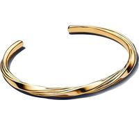 PANDORA Bracelet torsadé pour femme, doré, Essence