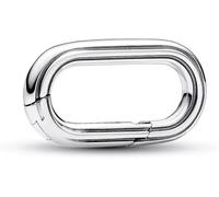 PANDORA Bracelets ME en argent sterling rectangulaire ouvert, bracelets ME compatibles, 793033C00