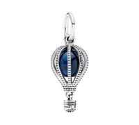 Pandora Pendentif charm montgolfière de voyage bleu 798064NMB