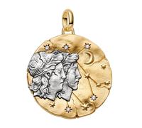 Pandora Breloque Médaillon XL Pendentif Zodiaque Gémeaux 765002C01