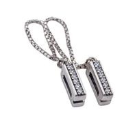 Pandora - Chaîne de sécurité scintillante - unisex - Accessoires - Gris - Taille: 2XL