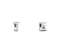 Pandora Charm 797474 mujer plata letra T & Charm 797459 mujer plata letra E