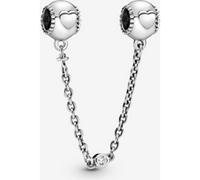 Pandora Charm Clip Chaîne de Confort Cœurs En Relief 50 mm