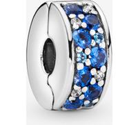 Pandora Charm Clip Pavé Bleu one size