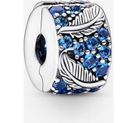 Pandora Charm Clip Plume Courbe & Pavé one size